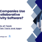 why do companies use online collaborative productivity software?