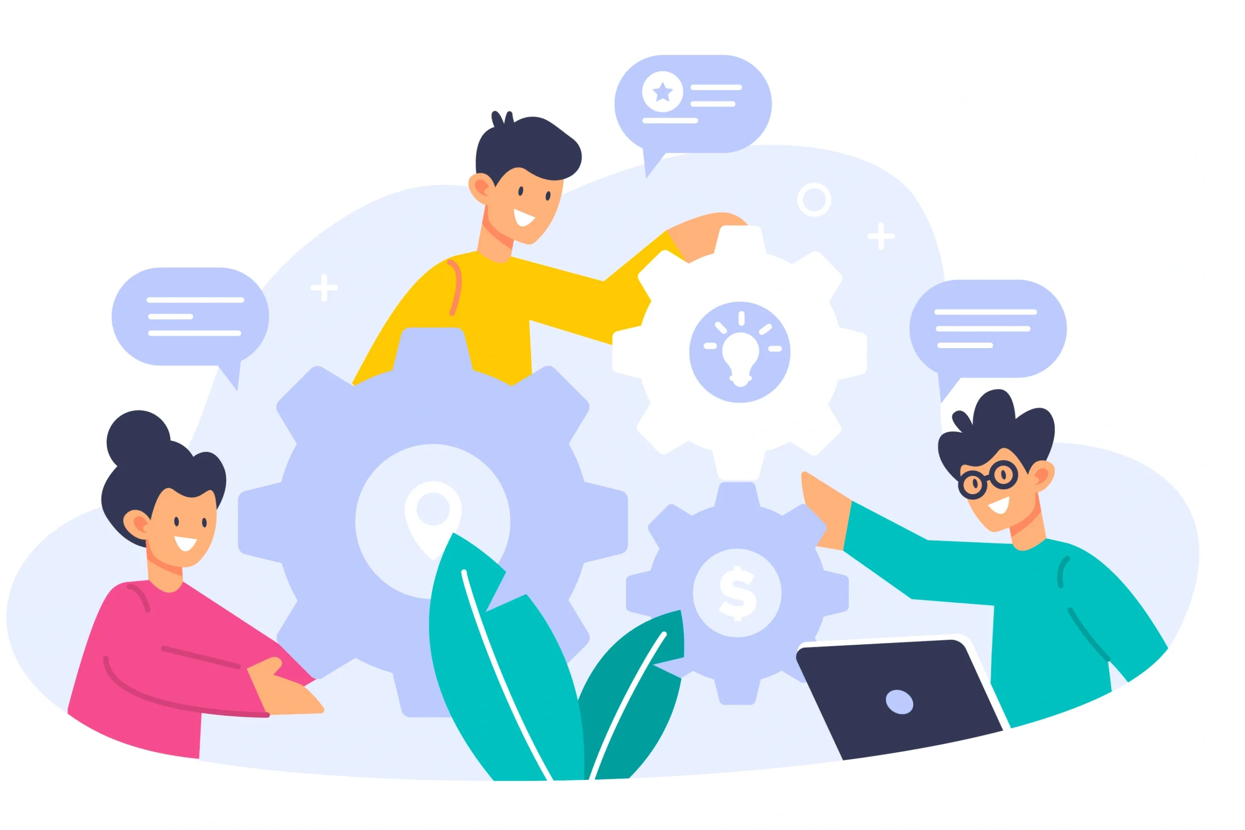 Partnership workflow visual