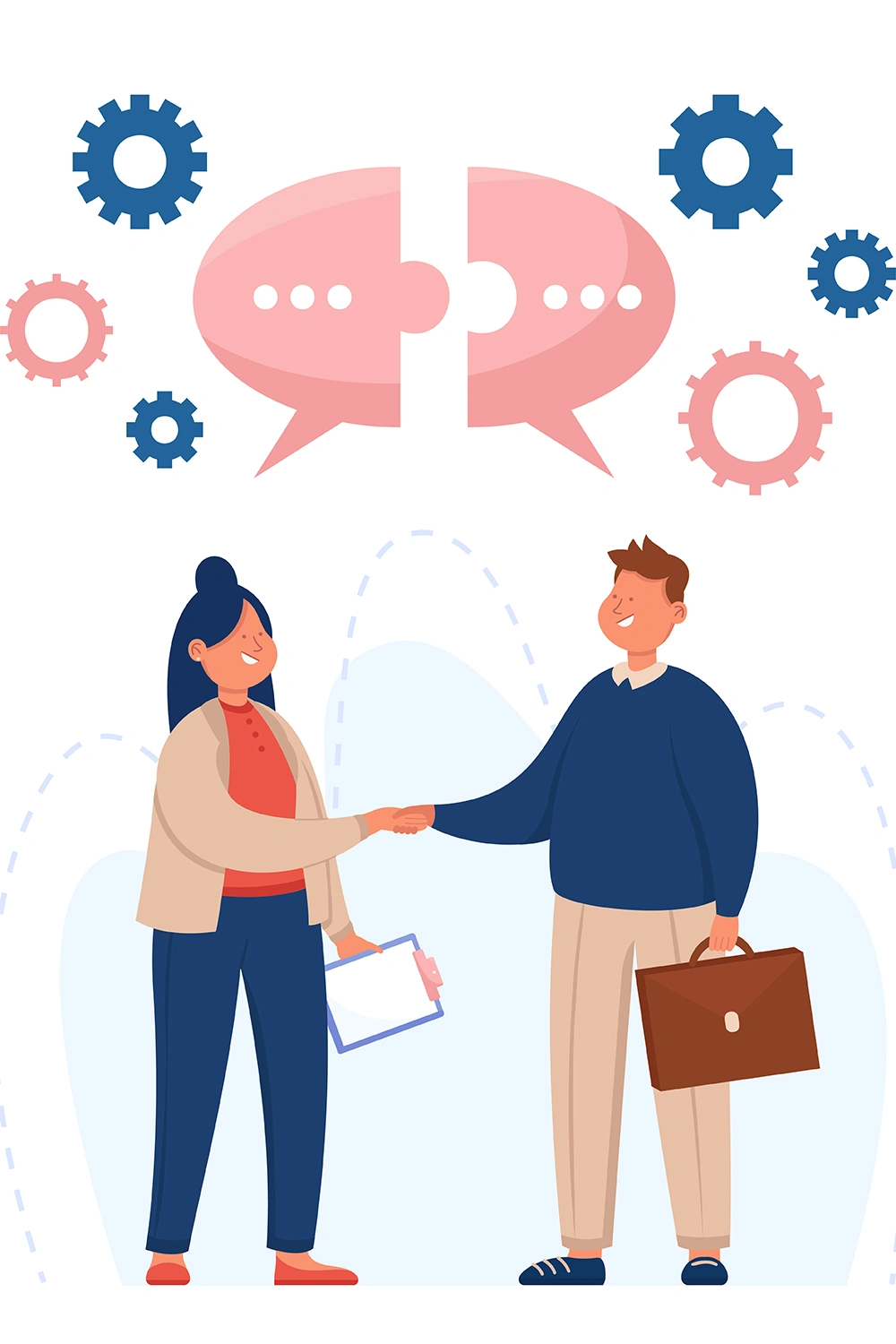 Partners collaborating to grow reach and credibility